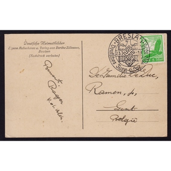 کارت پستال آلمان نازی 1938