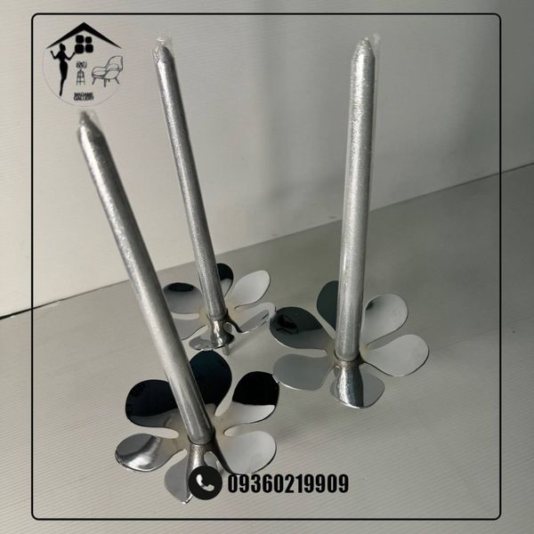 شمعدان گل فلزی طرح ایکیا