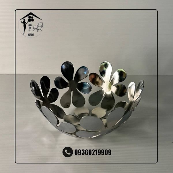 کاسه شکلات خوری طرح ایکیا فلزی