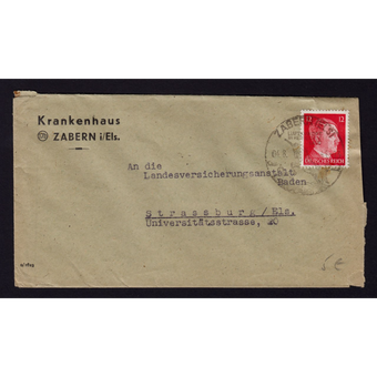 پاکت نامه آلمان نازی قطع کوچک 1944