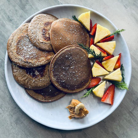 بشقاب 30 سانت طرح سنگی ملامین