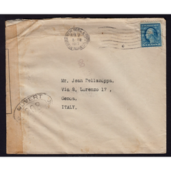 پاکت نامه آمریکا 1917 میلادی