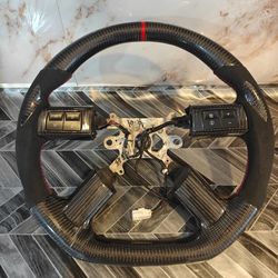 فرمان فیبر کربن اصلی اروپایی Carbon fiber steering wheel