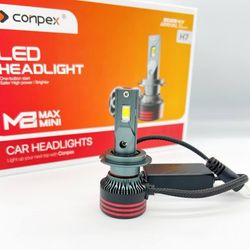 هدلایت M8 MAX MINI کانپکس پایه H7 اورجینال (هدلایت M8) | گارانتی(2عددی)