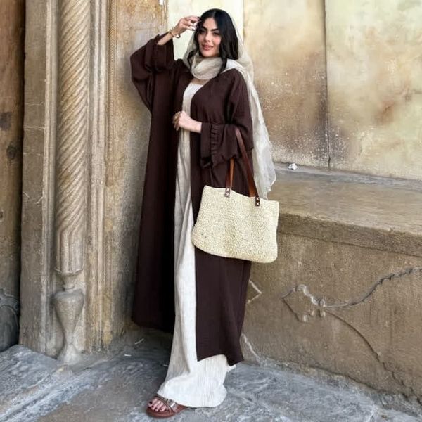 عبا دلآرا قهوه ای