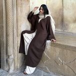 عبا دلآرا قهوه ای