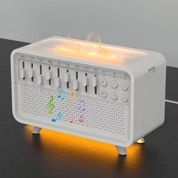 دستگاه بخور سرد و آروماتراپی صدای طبیعت (Retro Flame Diffuser & Speaker)