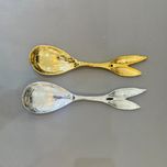 قاشق آجیل فلزی طرح دار