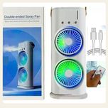 پنکه مه پاش دوقلو ایستاده