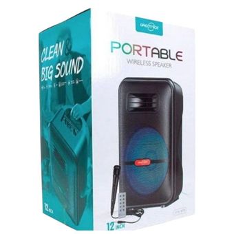 اسپیکر چمدانی بلوتوث GTS مدل 1876 (اورجینال)