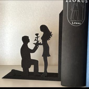 نگهدارنده کتاب طرح Love & Roses