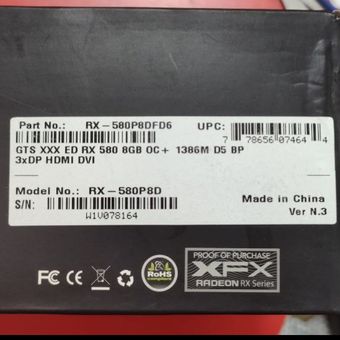 کارت گرافیک  XFX RX580 | GTS XXX OC+|