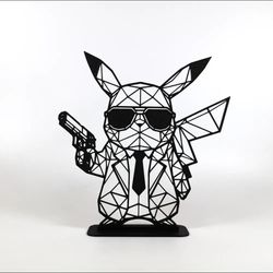 استند دکوری Agent Pikachu