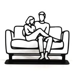 استند دکوری Couple On Couch