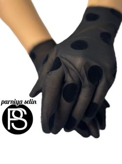 دستکش خال خال مدل لیدی نوآ