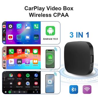 دانگل اندروید باکس +وایر به وایرلس کارپلی و اندروید اتو Acodo Aibox 3 in 1