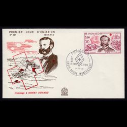 پاکت مهرروز صلیب سرخ موناکو 1978