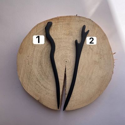 کانزاشی مو چوب مشکی