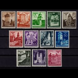 سری کامل تمبر آلمان نازی General Government 1940