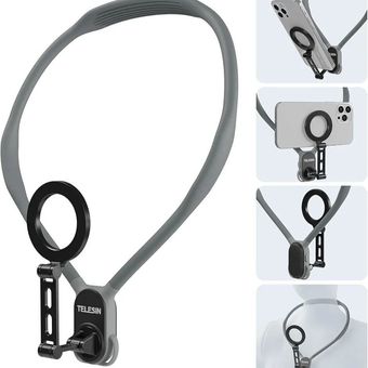 هولدر گردنی مگنتی سیلیکونی تلسین مدل Telesin MNM 002