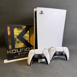 کنسول بازی سونی مدل Playstation 5 سری 1218b  ظرفیت 1 ترابایت  همراه با 2 دسته اصلی (استوک)