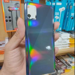 درب پشت سامسونگ Samsung Galaxy A51 / A515 Back Door سرمه ای - روکاری