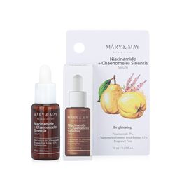سرم روشنکننده Mary & May Niacinamide + Chaenomeles Sinensis Serum (Mini 10ml)
