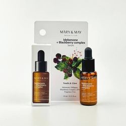 سرم ضد پیری و آنتیاکسیدان قوی Mary & May Idebenone + Blackberry Complex Serum (Mini 10ml)