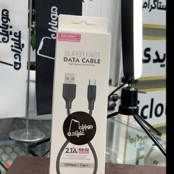 کابل تبدیل USB به type c کلومن مدل KD-03 طول 1 متر