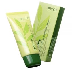 ضدآفتاب چای سبز فارم استی Farmstay Green Tea UV Sunscreen SPF50+ PA+++