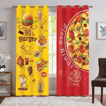 پرده فست و فود 01