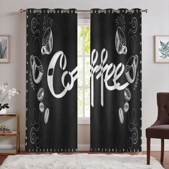 پرده کافی شاپ