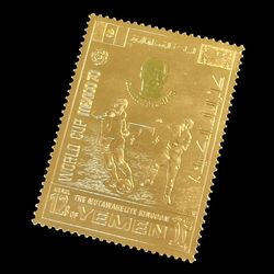 تمبر روکش طلا یمن 1970 ورزشی