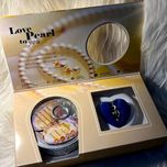گردنبند زنانه مدل LovePearl همراه با صدف مروارید دار