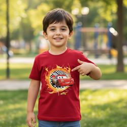 تیشرت زیبای مک کوئین رنگ قرمز