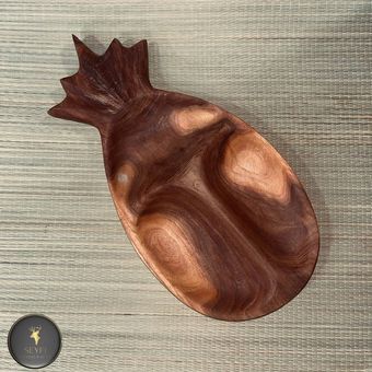 اردوخوری چوب گردو طرح آناناس