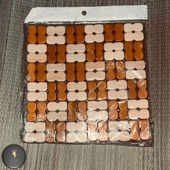 زیر دیگی چوبی شطرنچی