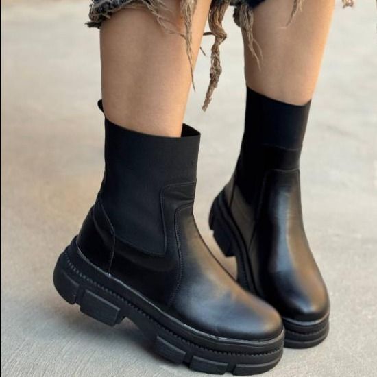 بوت ساق کش مات