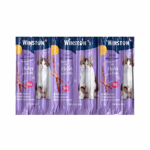 بستنی گربه وینستون با طعم مرغ