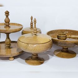 سرویس پذیرایی چوبی 4 تیکه سروود