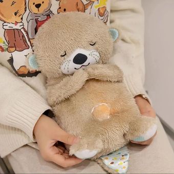 عروسک خرس خوابالو نفس کش _ عروسک خرس تنبل