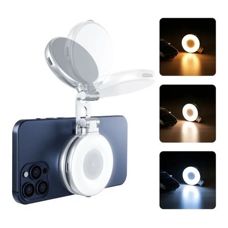 رینگ لایت سلفی مغناطیسی تلسین مدل Telesin C03