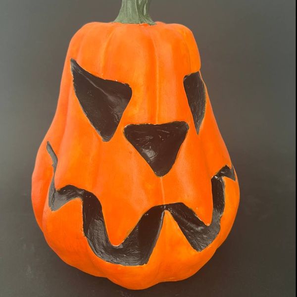 کدو هالووین دکوری پلی استر