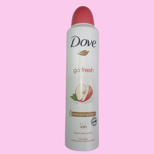 اسپری ضد تعریق زنانه داو go fresh با رایحه سیب | 250 میل