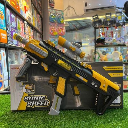 تفنگ موزیکال زرد مشکی