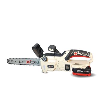 اره شارژی 30 سانتی لکسون با دو باتری 21 ولت و گارانتی 12 ماهه