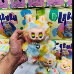 لبوبو مدل رنگین کمانی گردنبند دار کیفیت اصلی