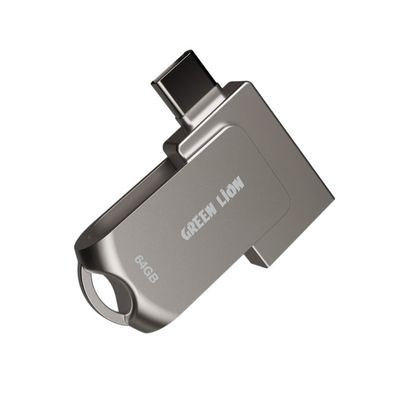 فلش مموری دو کاره گرین لاین مدل256GB-2in1OTG-flash drive