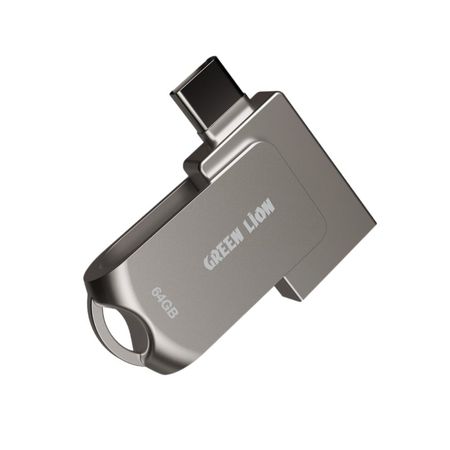 فلش مموری دو کاره گرین لاین مدل2in1 OTG-flash drive- 64GB