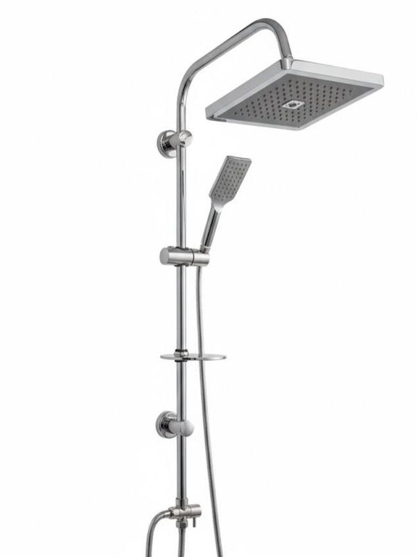 علم دوش یونیورست رسوب‌گیر دستی کروم